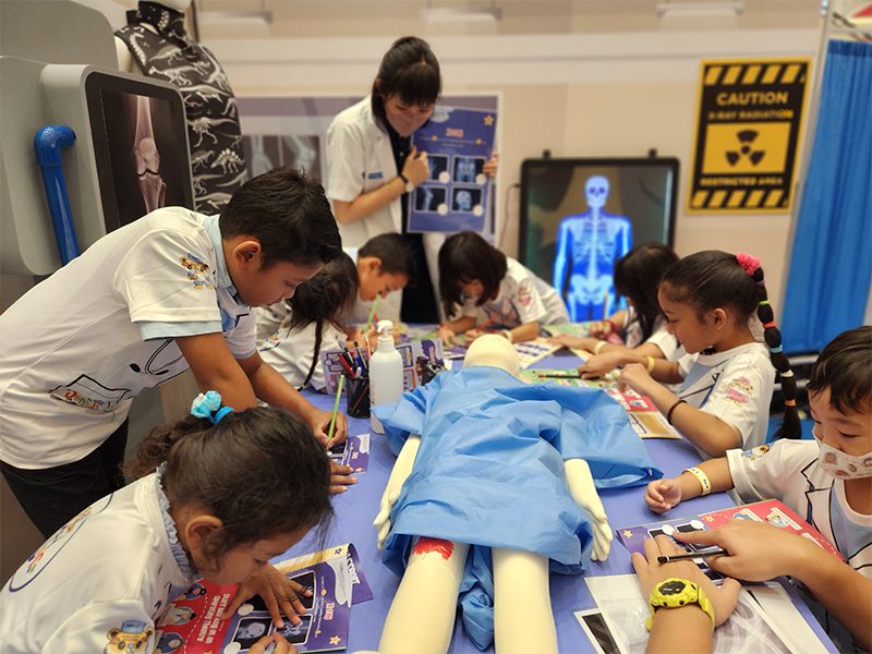 Past medical-themed family event
